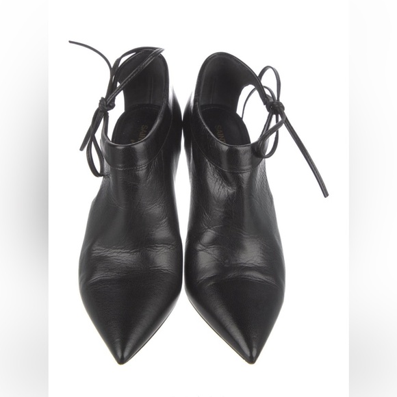 Saint Laurent leather ankle boots, black, size 37.5 / 7.5 - Picture 3 of 5